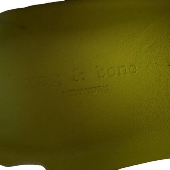 Rag & Bone Womens‎ Manston Runner Chunky Sole Sneakers Beige/Multi Color Suede & - Picture 12 of 13